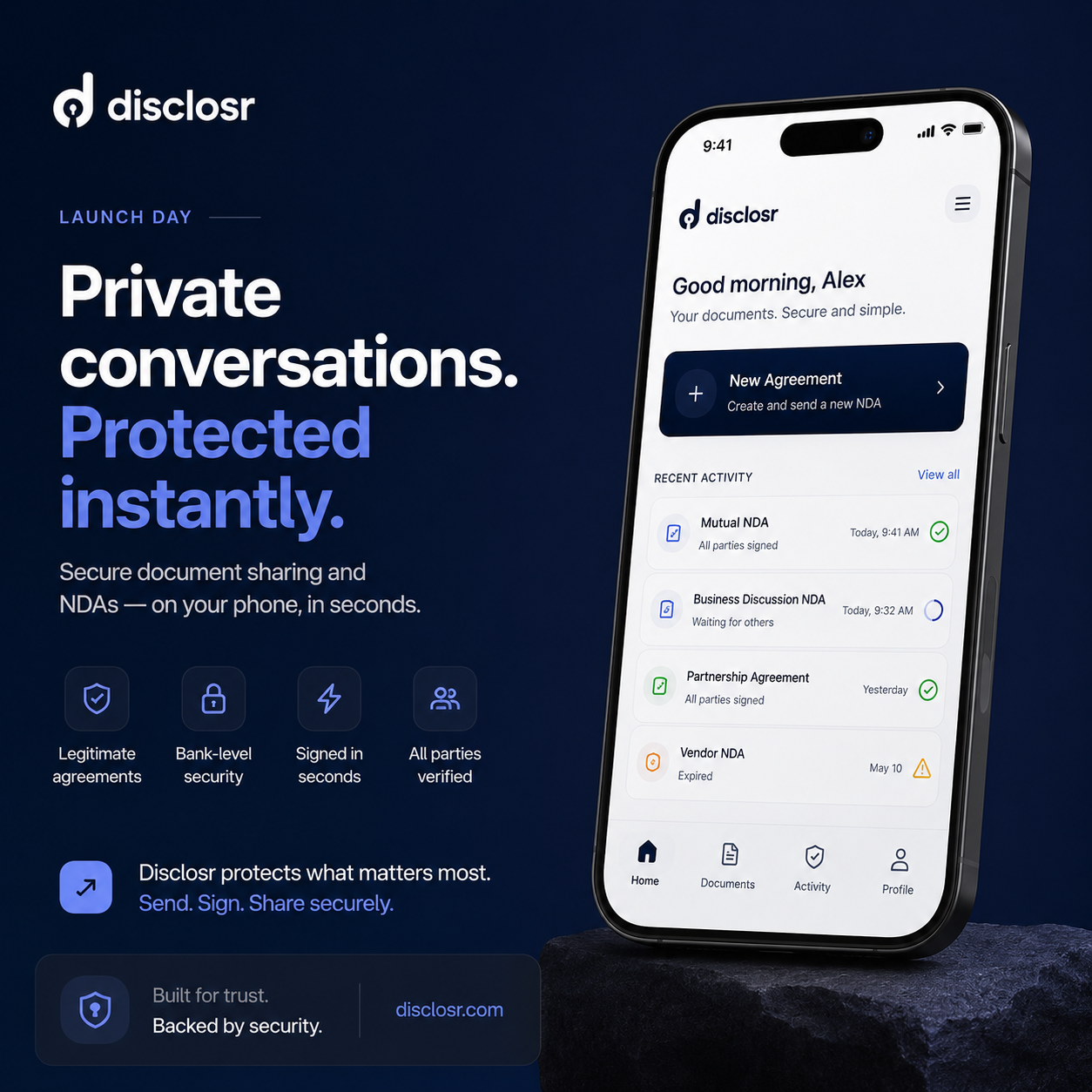 Disclosr preview
